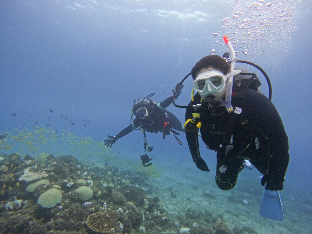 ファンダイビングと体験ダイビング_奄美大島