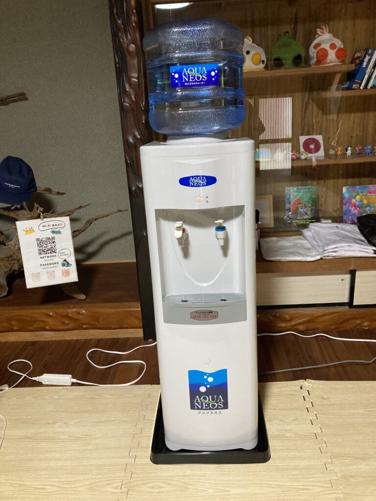 ウォーターサーバー設置しました