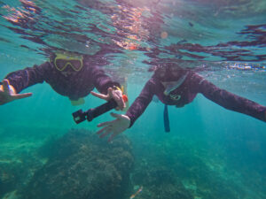 シュノーケリングへGO〜